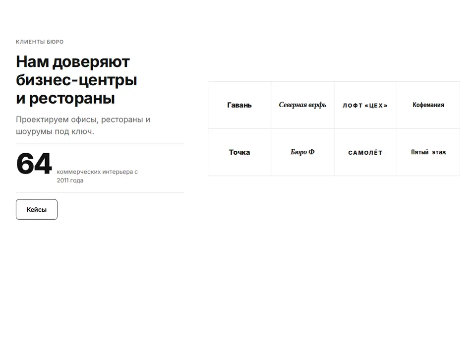 Блок Woove Select «Логотипы в сетке с цифрой»